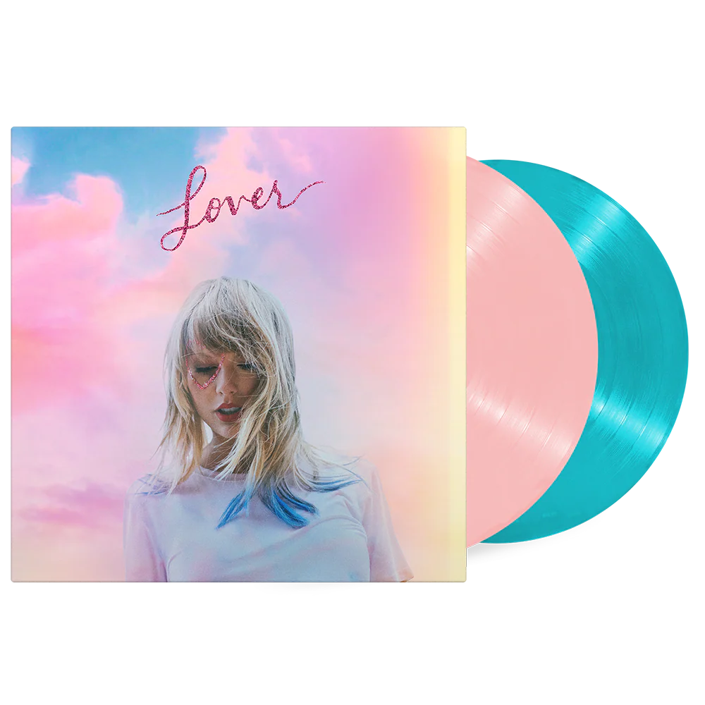 Taylor Swift - Lover (2LP/GAT/PINK & BLUE) Vinyl