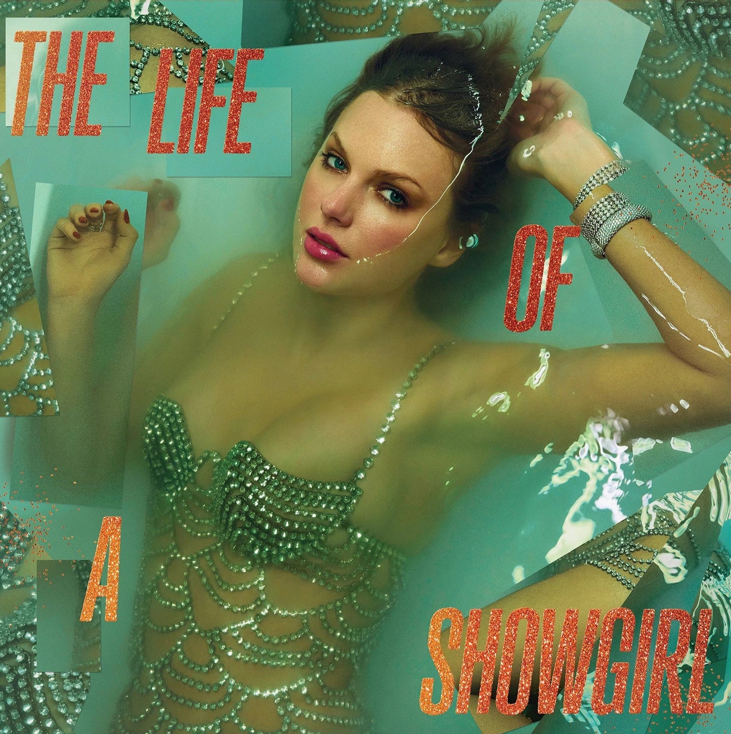 Taylor Swift - The Life of a Showgirl (1LP/GF/ORANGE GLITTER) Vinyl