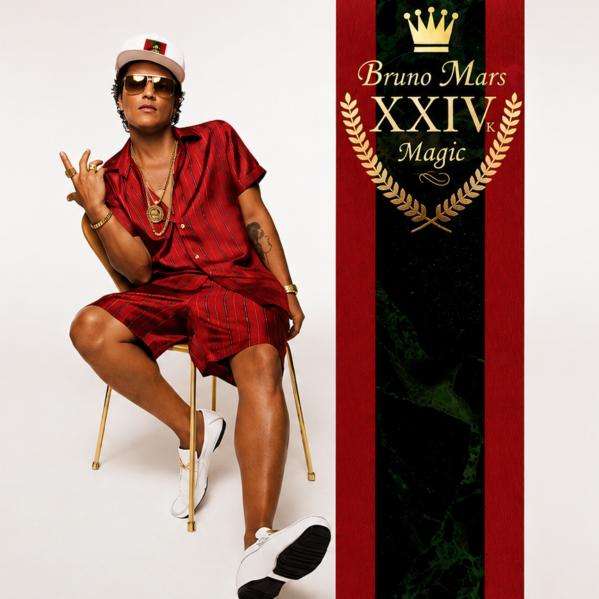 Bruno Mars - 24K Magic (1LP) Vinyl