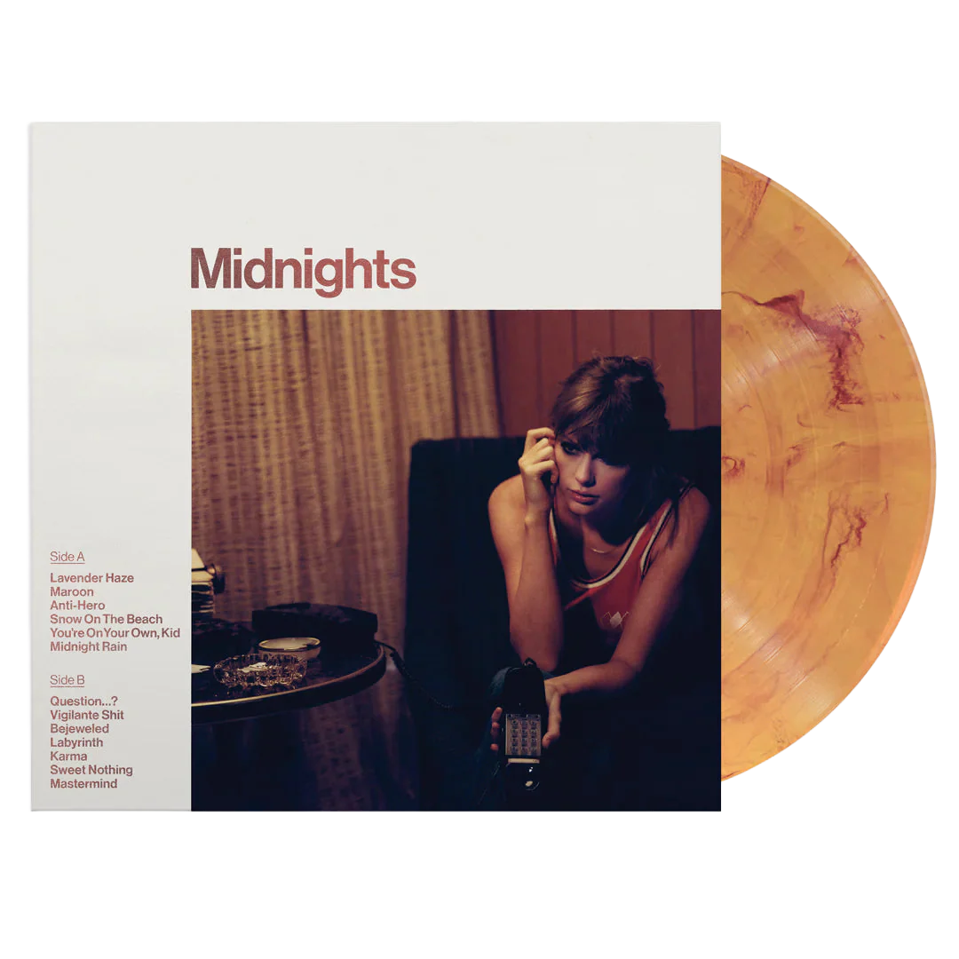 Taylor Swift - Midnights (1LP/GF/MARBLED BLOOD MOON) Vinyl